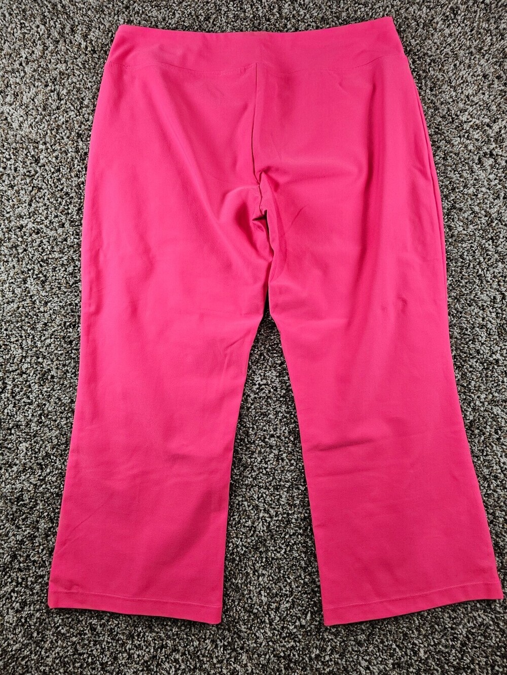 Nike Womens Sz XL Cropped Athletic Pants Leggings Bright Pink - Picture 4 of 4